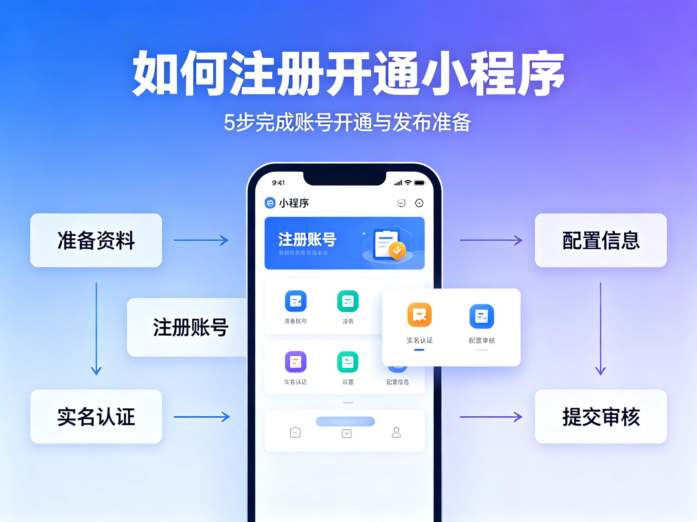 娄底市|如何注册开通备案一个小程序